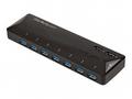StarTech.com 9 Port USB 3.0 Hub - 7 x USB-A, 2 x U