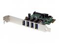StarTech.com 4-Port PCI Express SuperSpeed USB 3.0