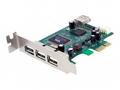 StarTech.com 4 Port PCI Express Low Profile High S