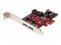 StarTech.com 4 Port PCI Express USB 3.0 Card - 2 E