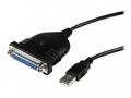 StarTech.com 6 ft, 2m USB to DB25 Parallel Printer