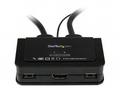StarTech.com 2 Port USB HDMI Cable KVM Switch with