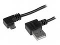 StarTech.com 1m 3 ft Micro-USB Cable with Right-An