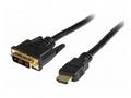 StarTech.com 0.5m HDMI to DVID Cable M, M - Kabel 