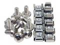 StarTech.com M6 Screws and Cage Nuts - 100 Pack - 