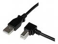 StarTech.com 1m USB 2.0 A to Right Angle B Cable C