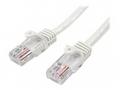 StarTech.com 1m White Cat5e, Cat 5 Snagless Patch 