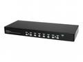 StarTech.com 8 Port 1U Rackmount USB KVM Switch Ki