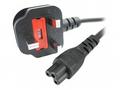 StarTech.com 3ft (1m) UK Laptop Power Cable, BS 13