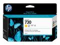 HP Ink Cartridge 730, Yellow, 130 ml