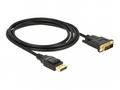 Delock - Kabel adaptéru - jeden spoj - DisplayPort