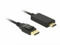 Delock - Kabel adaptéru - DisplayPort s piny (male