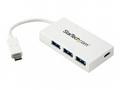 Startech 4 Port USB C Hub with 1x USB-C & 3x USB-A