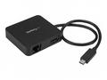 StarTech.com USB C Multiport Adapter, Portable USB