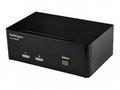 StarTech.com 2-Port DisplayPort KVM Switch - Dual-