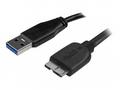 StarTech 3m 10ft Slim USB 3.0 A to Micro B Cable M