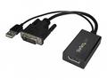 StarTech.com DVI to DisplayPort Adapter - USB Powe