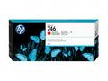 HP Ink Cartridge 746, Chromatic Red, 300 ml