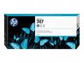 HP Ink Cartridge 747, Gray, 300 ml