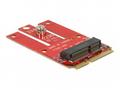 Delock Mini PCIe > M.2 Key E slot - Řadič úložiště