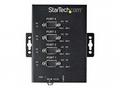 StarTech.com 4 Port Serial Hub USB to RS232, RS485