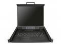 StarTech.com 16 Port Rackmount KVM Console with 6f