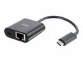 C2G USB C to Ethernet Adapter With Power Delivery 