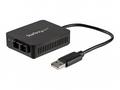StarTech.com USB to Fiber Optic Converter, 100Mbps