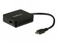 StarTech.com USB C to Fiber Optic Converter - Open