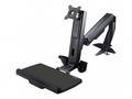StarTech.com Sit Stand Monitor Arm, Desk Mount Adj
