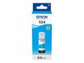 Epson EcoTank 104 - 65 ml - azurová - originální -