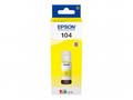 Epson EcoTank 104 - 65 ml - žlutá - originální - i