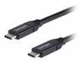 StarTech.com USB C to USB C Cable - 1.5 ft, 0.5m -