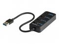 StarTech.com 4 Port USB 3.0 Hub, USB-A to 4x USB 3