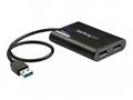 StarTech.com USB 3.0 to Dual DisplayPort Adapter 4