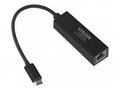 Vision TC-USBCETH, BL - Síťový adaptér - USB-C 3.1