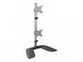 StarTech.com Vertical Dual Monitor Stand, Ergonomi