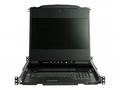 StarTech.com Dual Rail Rackmount KVM Console HD 10