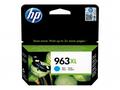 HP Ink Cartridge 963XL, High Yield Cyan, 1600 stra