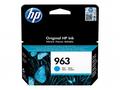 HP Ink Cartridge 963, Cyan, 700 stran