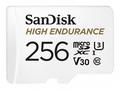 SanDisk High Endurance, micro SDXC, 256GB, Class 1