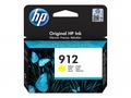 HP 912 - 2.93 ml - žlutá - originální - inkoustová