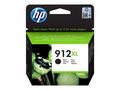 HP 912XL High Yield Black Original Ink Cartridge (