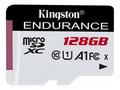 KINGSTON 128GB microSDHC Endurance 95R, 30W C10 A1
