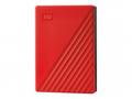 WD My Passport portable 4TB Ext. 2.5" USB3.0 Red