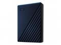 WD My Passport, 4TB, HDD, Externí, 2.5", Modrá, 3R