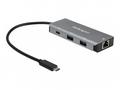 StarTech.com 3 Port USB C Hub with Gigabit Etherne