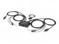 StarTech.com 2 Port DisplayPort KVM Switch, 4K 60H