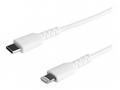 StarTech.com (1m) Durable White USB-C to Lightning