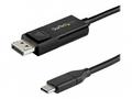 StarTech.com 6ft, 2m USB C to DisplayPort 1.4 Cabl